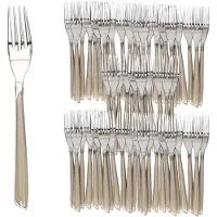 Ritzenhoff & Breker Set van 60 BEAUTY bestekvorkjes taupe - 805536