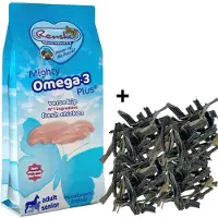 Renske Combideal Mighty Omega Plus - Hondenvoer - Kip 12 kg + Pawty Pens Gezonde Hondensnack Voordeelverpakking (1 KG)