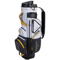 Fastfold Ventura Cartbag Zwart wit geel