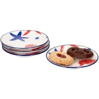 Ritzenhoff & Breker Set van 4 platte kommen 10cm Zeester Seaside - Ritzenhoff 270198