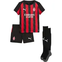 Puma Trainingspak 'AC Milan 25/26' rood / zwart / wit