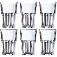 Arcoroc waterglazen/drinkglazen - 18x stuks - 350 ml - Granity serie - Bar/cafe benodigdheden - Water/fris/sapglas