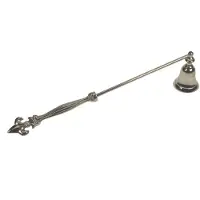 MEA Candle sniffer silvered fleur de lis 30x6x4cm