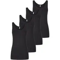 ONLY - ONLLIVE LUV SAL S/L TANK TOP 4-PACK JRS - Meisjes - Tops