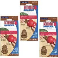 Kong Large 300 gr 3 st Kong snacks met leversmaak