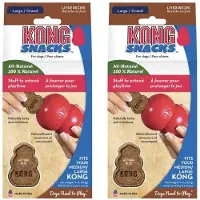 Kong Large 300 gr 2 st snacks met leversmaak