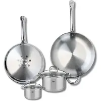 Elo Set van 2 Bakpannen 28 en 32 cm en 2 Kookpotten 12 en 16 cm Elo Profi Citrin