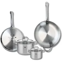 Elo Set van 2 Bakpannen 28 en 32 cm en 2 Kookpotten 14 en 20 cm Elo Profi Citrin
