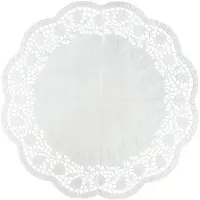 Zenker Set van 30 ronde papieren placemats voor taarten en gebak Smart Pastry