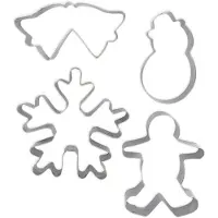 Zenker Set van 4 kerstuitstekers Uitstekers