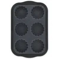 Zenker Mal 6 mini taartjes 28 x 18 cm Siliconen glasvezel