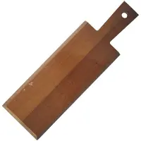 Fackelmann Snijplank, donker beukenhout, afgeschuinde randen 39 x 12 cm Wood Edition