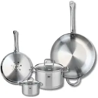 Elo Set van 2 Bakpannen 24 en 32 cm en 2 Kookpotten 12 en 20 cm Elo Profi Citrin