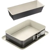 Dr. Oetker Cakevorm 30 cm en rechthoekige taartvorm 28 x 18 cm Back Trend