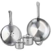 Elo Set van 2 Bakpannen 28 en 32 cm en 2 Kookpotten 12 en 14 cm Elo Profi Citrin