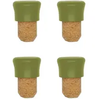 Fackelmann Set van 4 kurken doppen Zero Serie