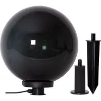Eglo Bollamp met spike Monterollo Smoke Ø 40cm
