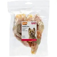 Beeztees 250g gedroogde konijnenoren met kip hondensnacks