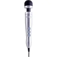 Doxy Massager Number 3 Vibrator - Wand Vibrator - Zilver - 28cm