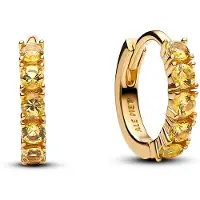 Pandora Timeless - Dames Oorbellen - goudkleurig & Geel