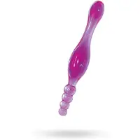 You2Toys – Galaxia Anale Dildo met Verschillende Uiteinden voor Multifunctioneel Gebruik Intieme Zones – 20 cm – Paars