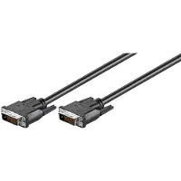 Pro DVI-D Dual Link monitor kabel / zwart - 0,50 meter