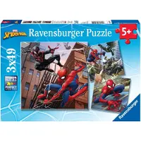 Ravensburger Spider-man in actie Puzzels 3x49 Stukjes