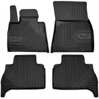 Frogum No.77 Automat / Vloermat - 3D Pasvorm - Geschikt voor BMW X5 (G05) vanaf 2018 - TPE Rubber - 4-delig - Hoge Rand 4cm - Zwart