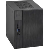 Asrock DeskMeet X600 - Barebone Socket AM5 - AMD X600 - AMD Ryzen 7000/8000 support - 4x DDR5 - Windows 10 64-bit / 11 64-bit - Zwart