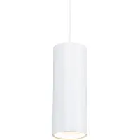 QAZQA Design hanglamp wit rond GU10 50mm - Tubo