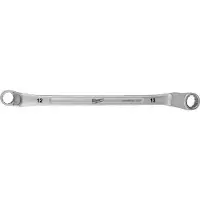 Milwaukee Ringsleutel 12x13mm Dubbel Gebogen 75° - 2 Stuks
