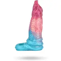 Vuxen Sillicone Penis Sleeve Yosnex Roze/Blauw