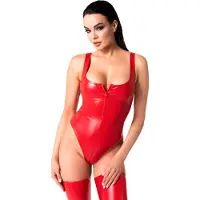 Noir Handmade – Elysium Powerwetlook Body – Rood
