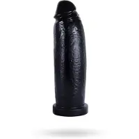 NMC 11.5 INCH PVC GIANT DILDO BLACK