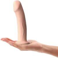 Marc Dorcel - Real Pleasure - Stijlvolle Siliconen Dildo - Lichte Huidskleur Large