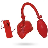 You2Toys Vagina Zuiger met Balpomp en Vibratie Ei