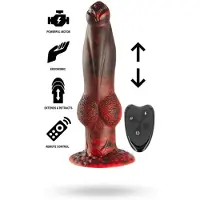 Vuxen - PROMETHEUS DILDO TITAN IN VLAMMEN OPLAADBARE AFSTANDSBEDIENING | FANTASY DILDO | XXL DILDO | ALIEN DILDO | VIBRATOR | DILDO VIBRATOR | SEKSSPEELTJES VOOR VROUW | SEKSSPEELTJES VOOR KOPPELS