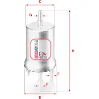 Sofima S 1832 B Brandstoffilter