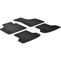 GledRing Rubbermatten Audi A3 2003-2012 (T profiel 4-delig + montageclips) voor o.a. AUDI
