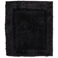 Wicotex Badmat uni zwart 60x90cm zwart Acryl Badkamermat