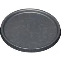 Eda Poétic onderzetters ELEMENT, 100% gerecycled kunststof, antraciet, diameter 500 mm