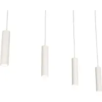 Lumidora Hanglamp 75292 - AREZZA - 4 Lichts - GU10 - Wit - Metaal