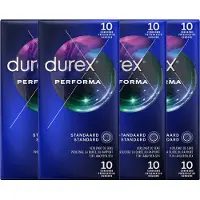 Durex - Condooms - Performa met vertragend effect - 10st x4 - Voordeelverpakking