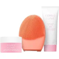 Foreo Clean Balance LUNA 4 Bundel - Gezichtsreinigingsborstel voor de normale huid + LUNA Micro-Foam Gezichtsreiniger 2.0 100 ml + LUNA Reinigingsbalsem 75 ml - Verstevigende Gezichtsmassager