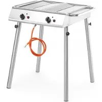 Hendi Gasgrill Xantos, 9,5 kW, 770 x 710 x (hoogte) 870 mm
