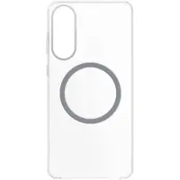 Samsung Coque magnétique Transparent pour Galaxy S25 Edge