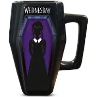 Wednesday Kop - Addams - voor Geen - meerkleurig | Maat Standard