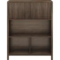 En.casa Dressoir Lukkodso walnootkleurig 103x80x28 cm []