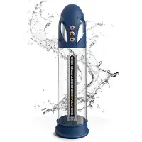 Pipedream - Pump Worx - automatische penispomp (blauw)
