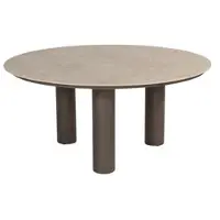 4SO Arizona dining tafel keramiek sabia panna dia. 160 cm blad met poten